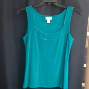 Women's Turquoise Chico's Travelers Top